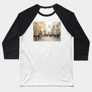 Kohlmarkt Vienna Baseball T-Shirt